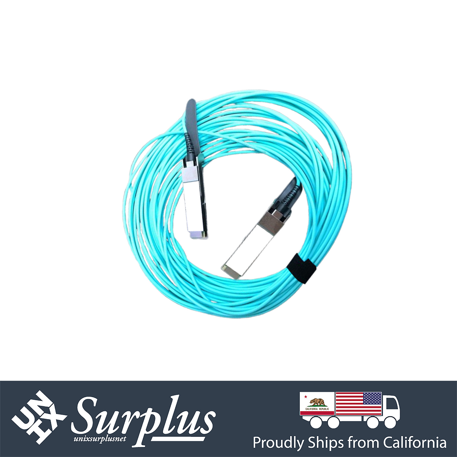 Generic External QSFP28+- QFSP28+- 100GB AOC Optical Fiber Cable 32M