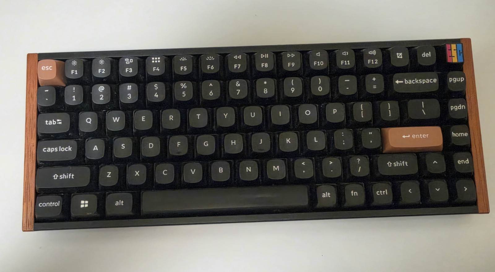 Keychron K2 HE Wireless Magnetic Keyboard Nebula Linear RGB Coiled Cable Mint