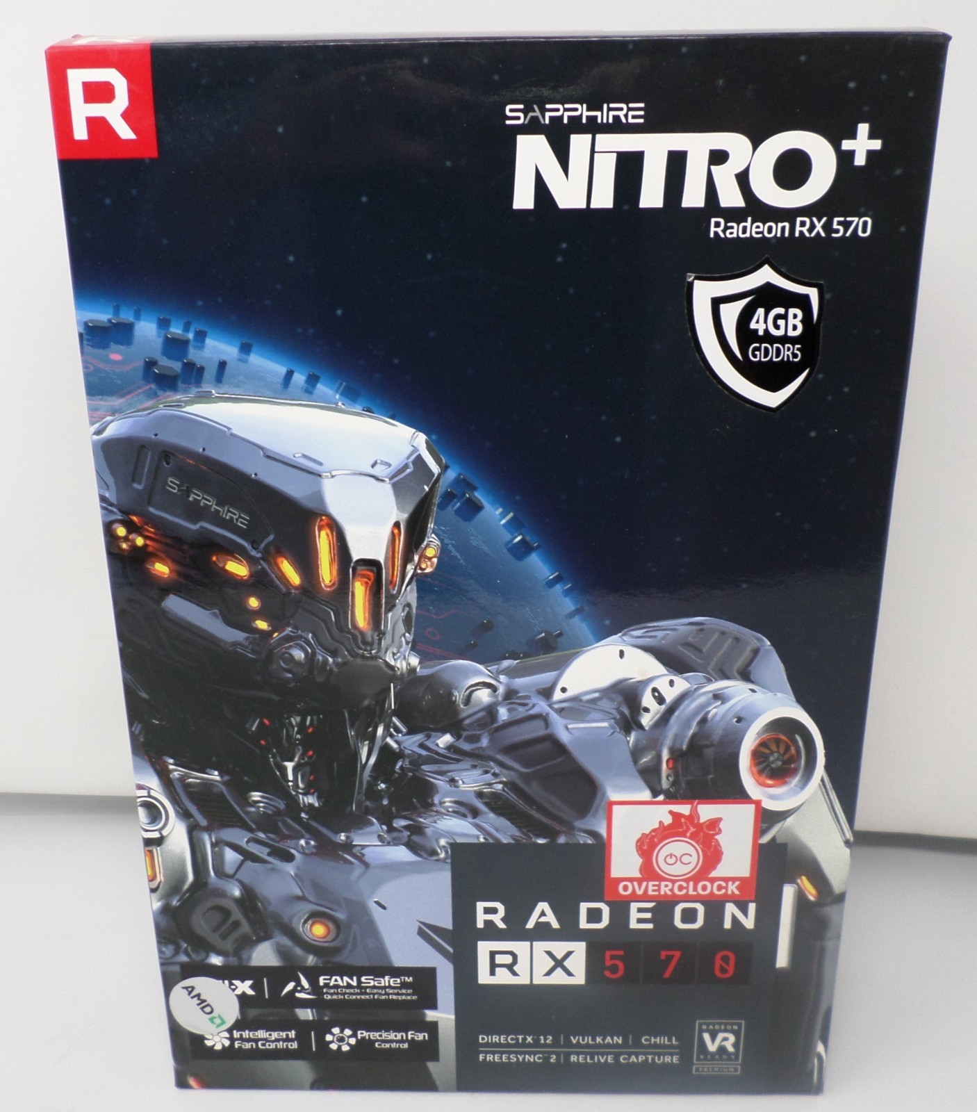 SAPPHIRE NITRO + Radeon RX 570 4GB GDDR5 (UEFI) PCI-E Gaming Graphics Card
