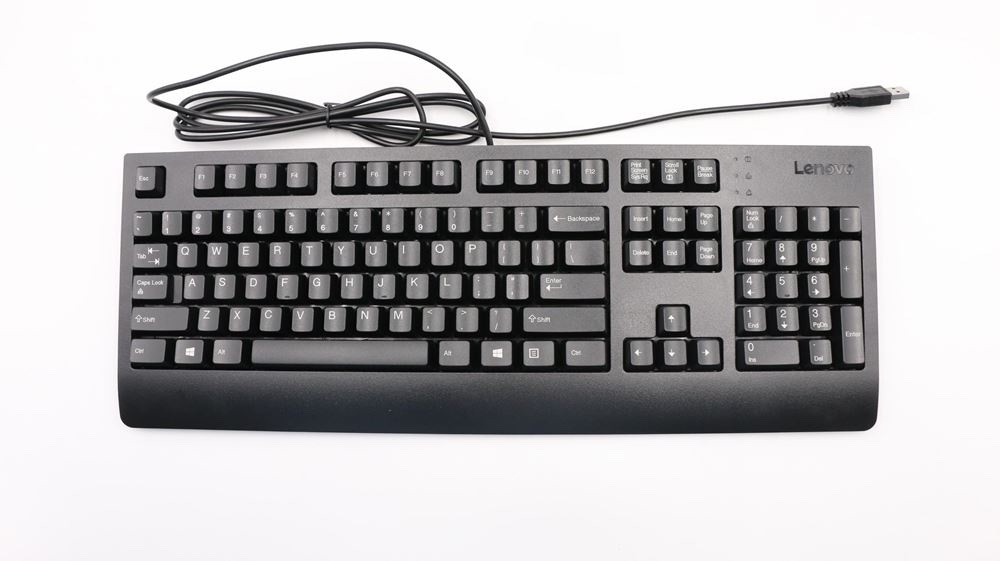 Lenovo Traditional USB Keyboard (00XH688)-Black 1PSD50l79935 (2022)