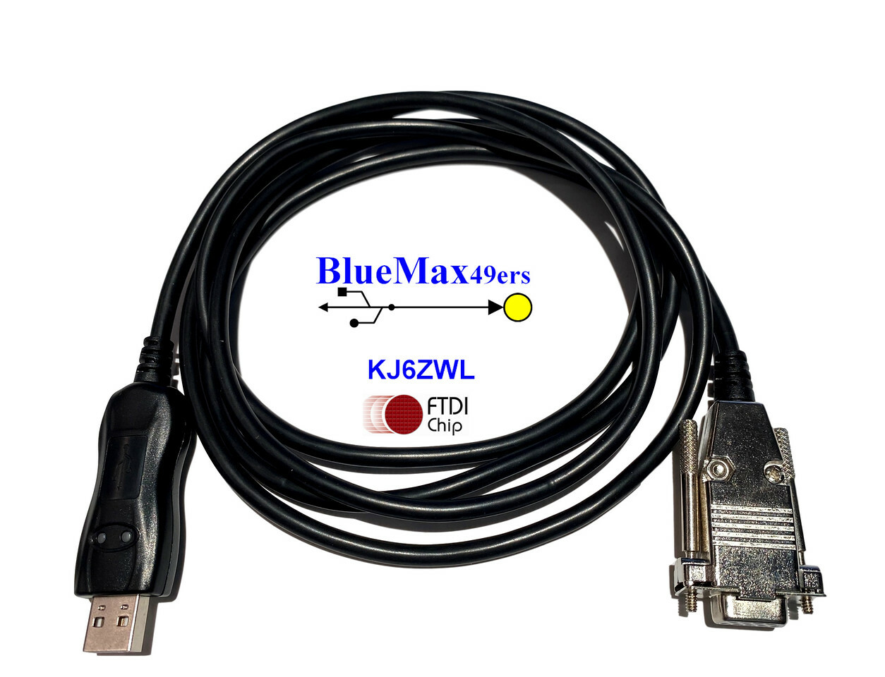 FTDI USB DB-9 Female Serial RS232 ST Adapter Cable Metal Windows MAC Linux ST-9F