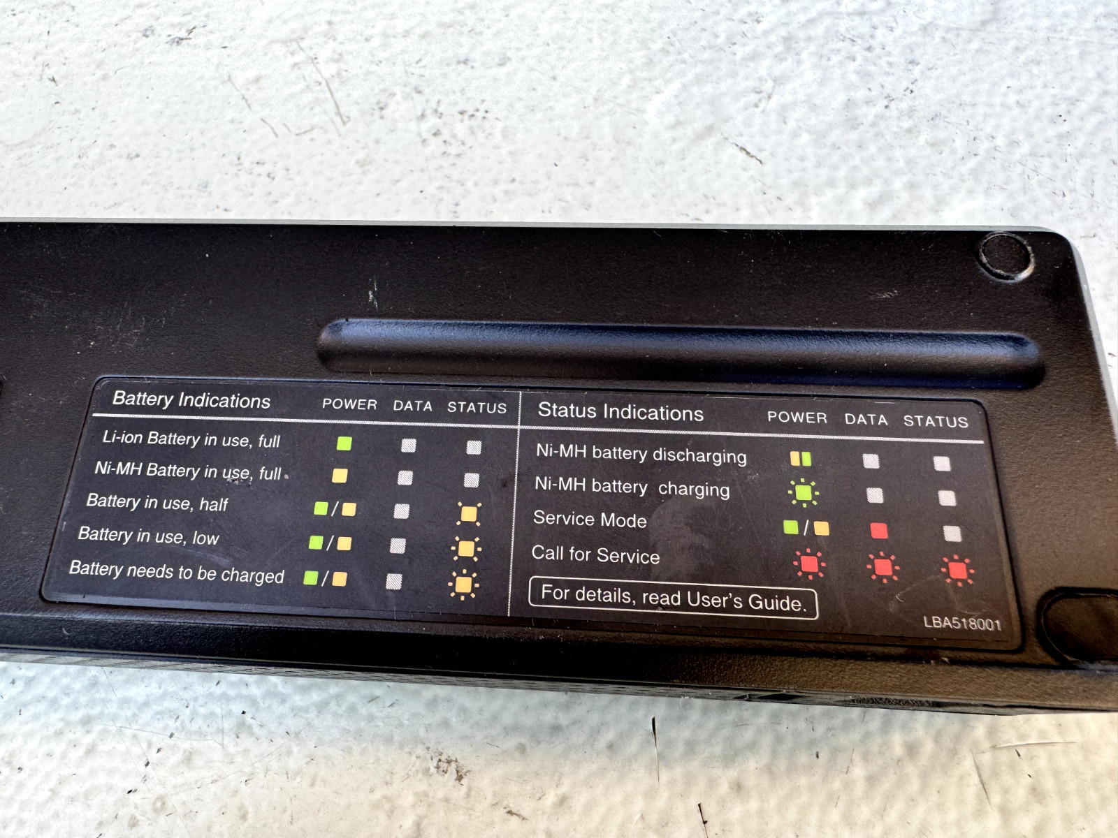 Brother PJ-663 PocketJet 6 Plus Bluetooth Thermal Printer Only Not tested"AS IS"