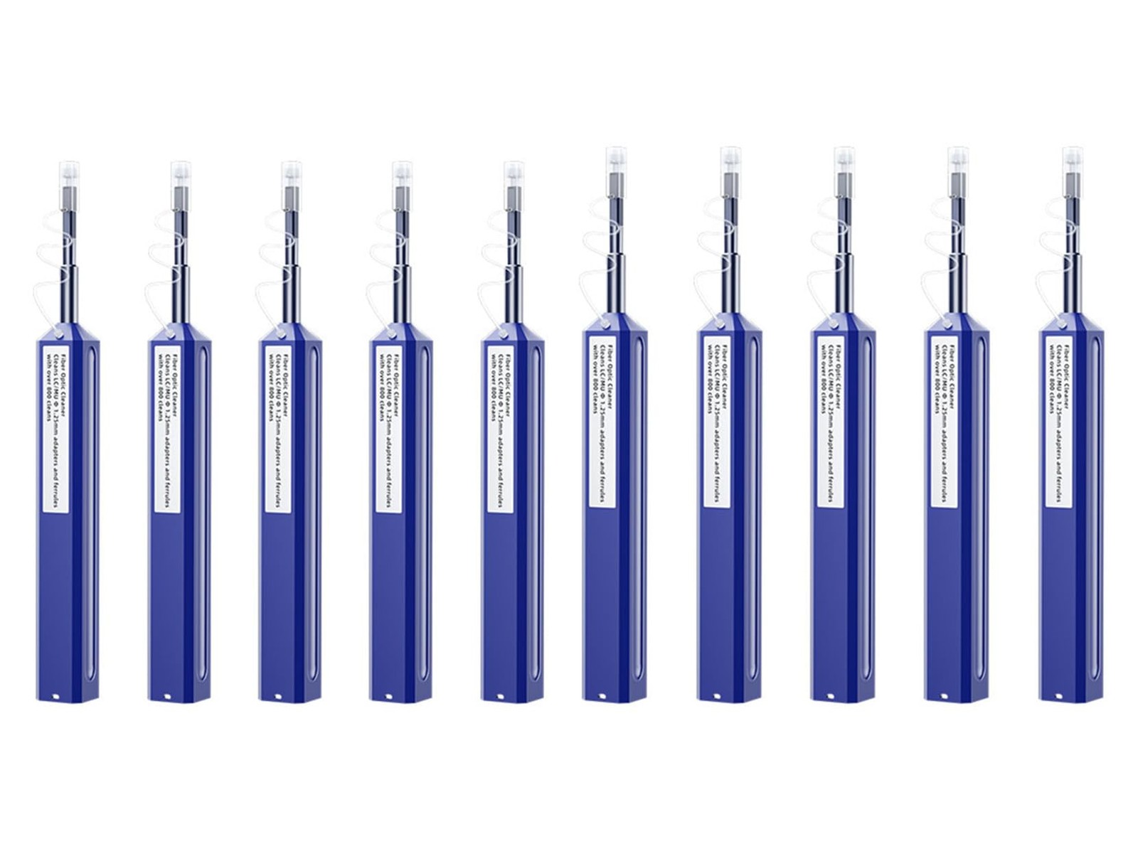 Zenithra Fiber Optic Cleaner,10PCS Fiber Optic Cleaning Pen 1.25mm Ferrules