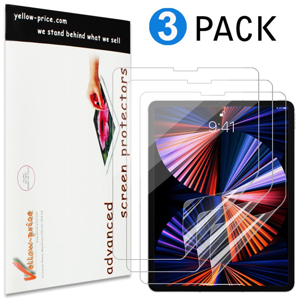 [For iPad ALL Model] Ultra Thin Screen Protectors, 3pcs/6pcs, Clear HD Touch US