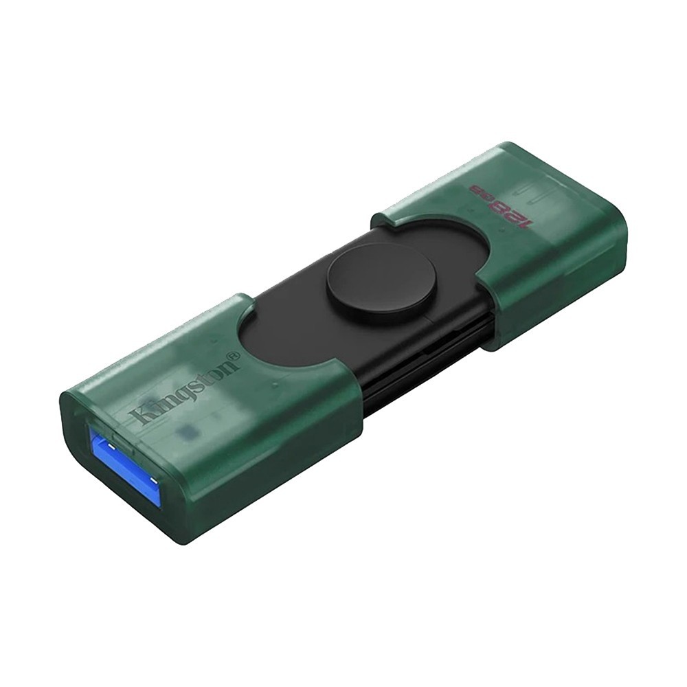 Kingston DataTraveler Duo 128GB 256GB USB 3.2 Type-C and USB-A USB Flash Drive