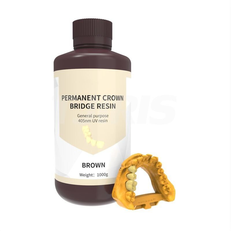Dental Permanent Crown Bridge 3D Printing Resin UV Resin for LCD DLP 3D Printer