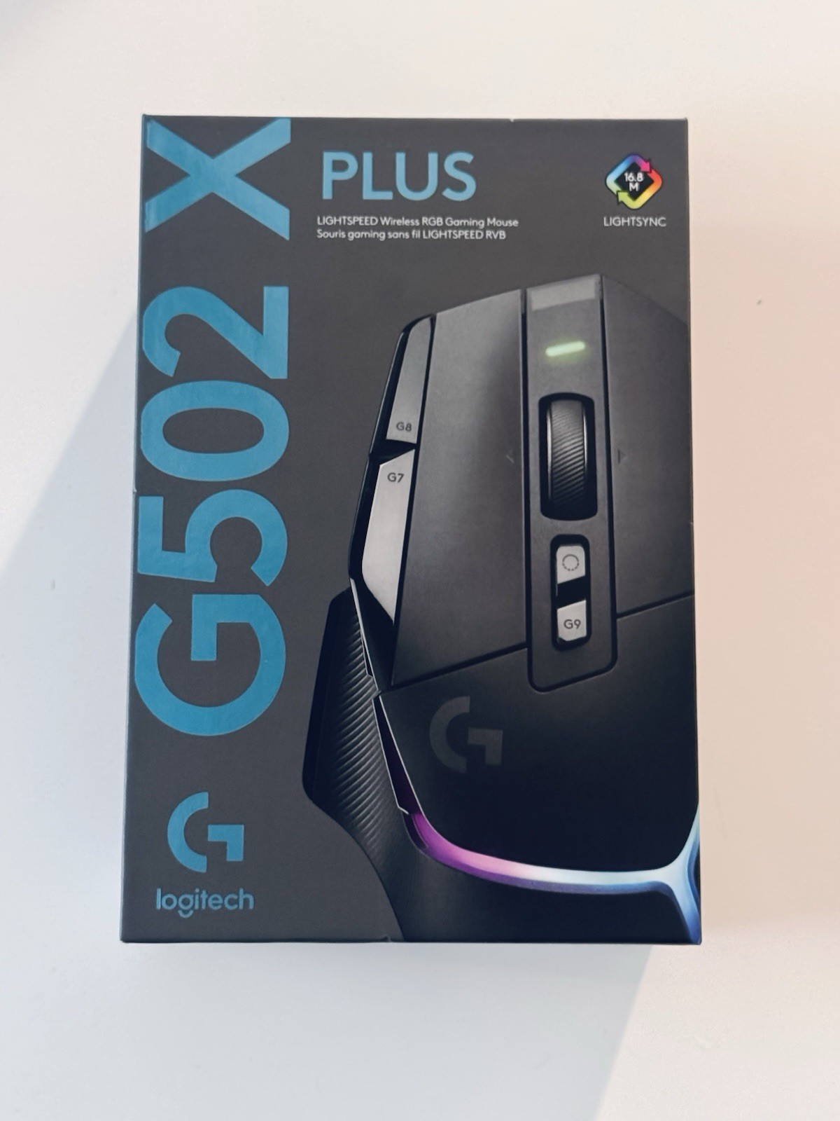 Logitech G502 X PLUS - LIGHTSPEED Wireless Gaming Mouse - Black - Brand New