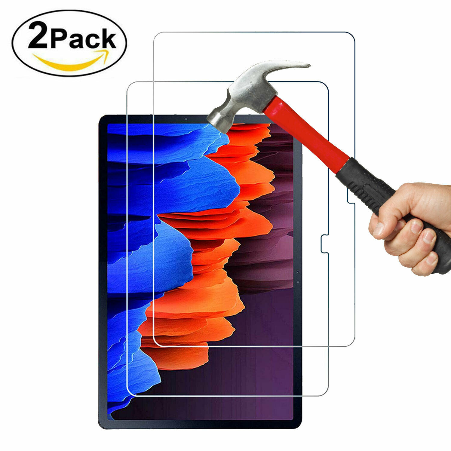 2X For Samsung Galaxy Tab A7 2020 10.4'' SM-T500 Tempered Glass Screen Protector