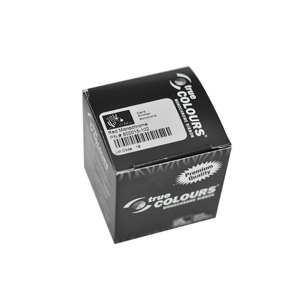 Genuine 800015-102 Resin Red Ribbon For Zebra P310 P420 Printer 1000 Prints