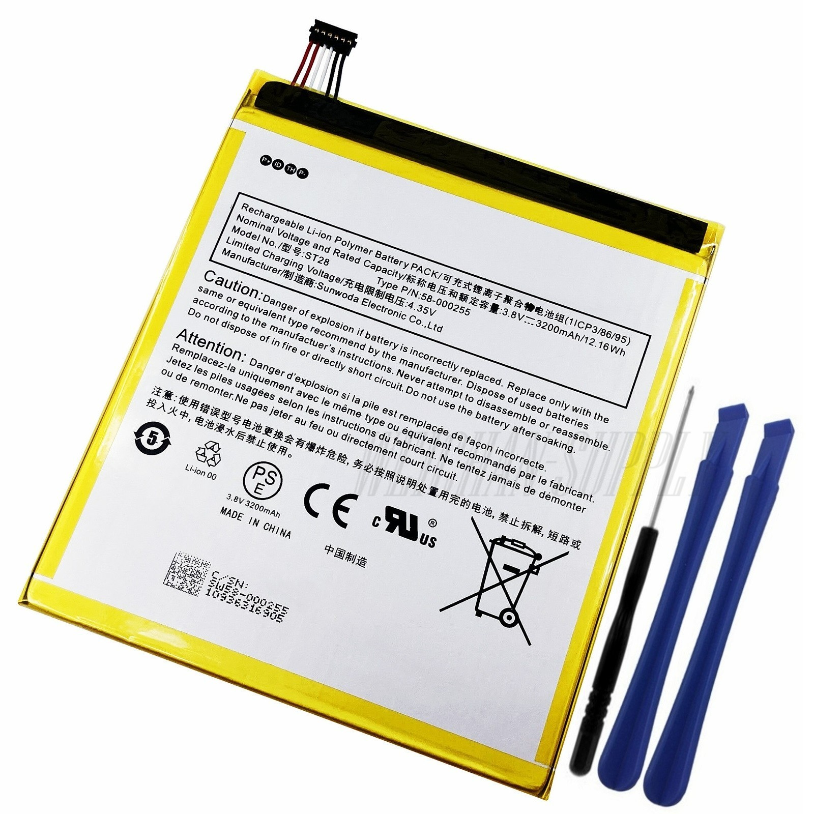 Genuine OEM Battery ST28 For Amazon Fire 7 (9th Gen) M8S26G -2019 released