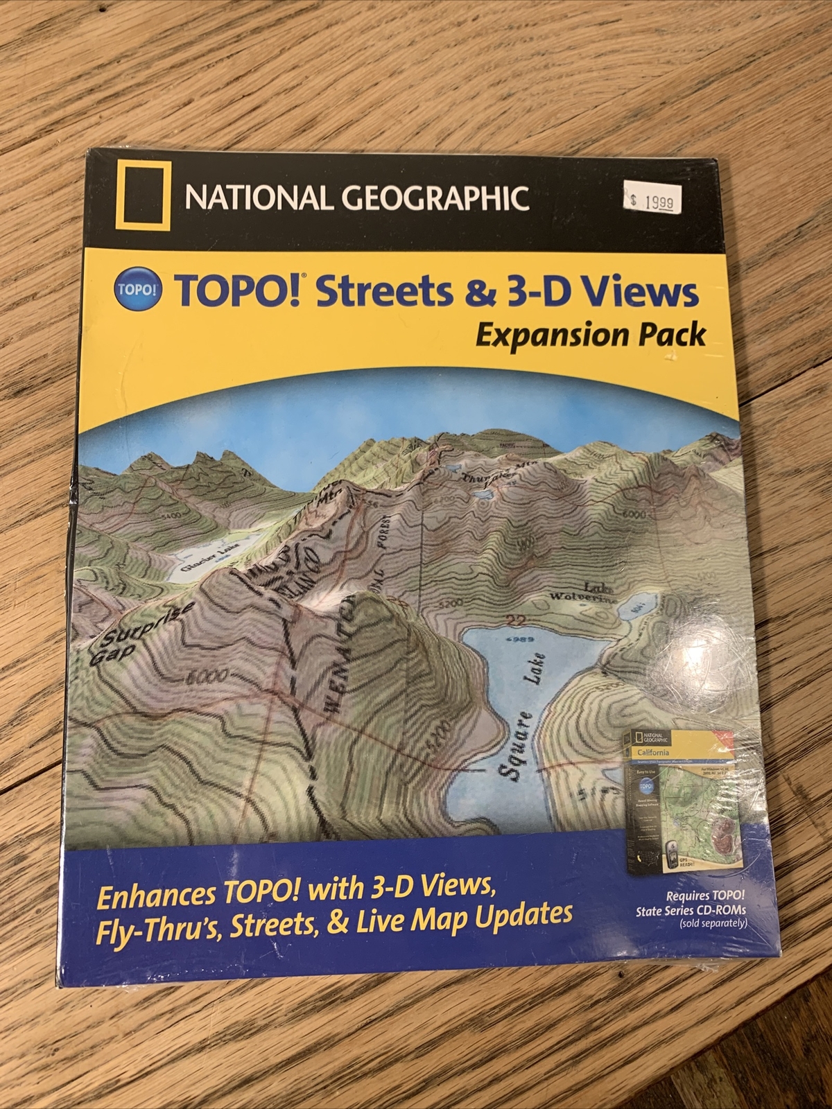 National Geographic TOPO Streets & 3-D Views Expansion Pack
