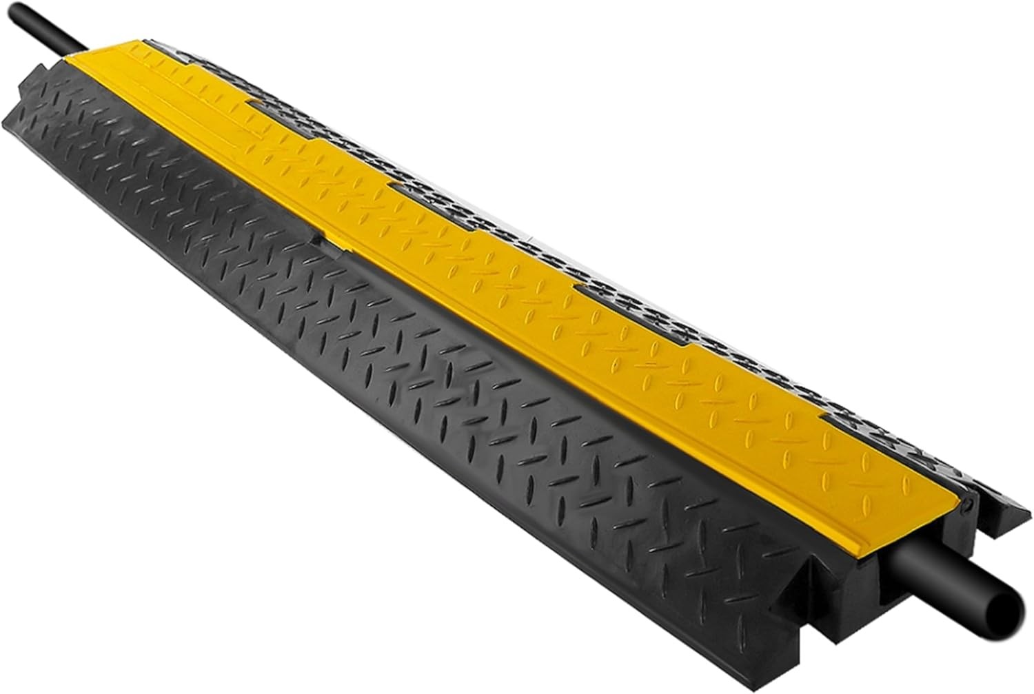 Pyle PCBLCO102 Durable Cable Protective Ramp Cover - Supports 11000 lbs
