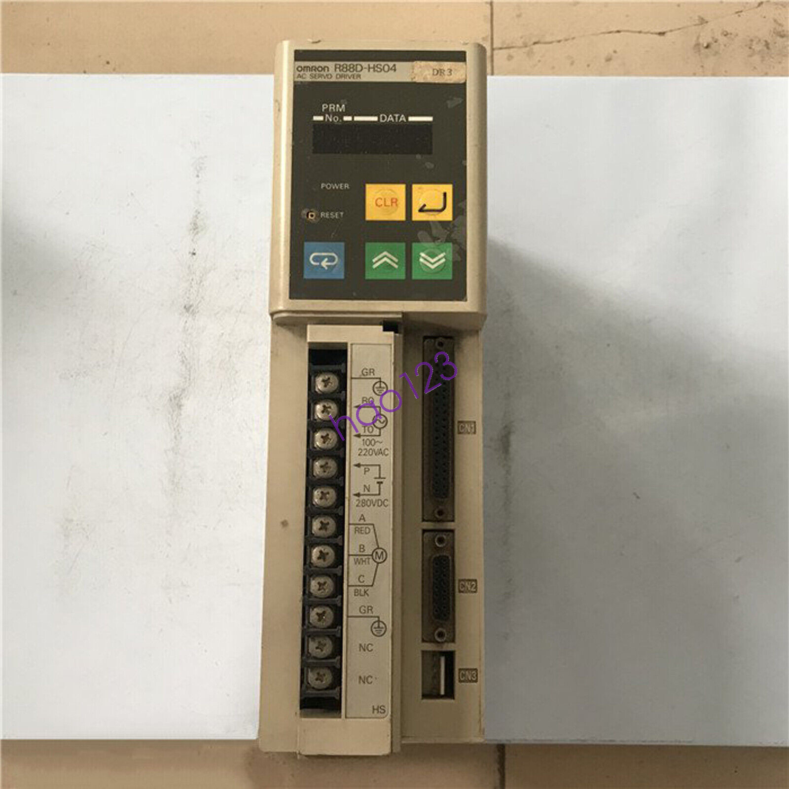 1PCS USED FOR OMRON AC Servo Driver R88D-HS04 100-220VAC 50/60Hz 65VA DHL/FedEx