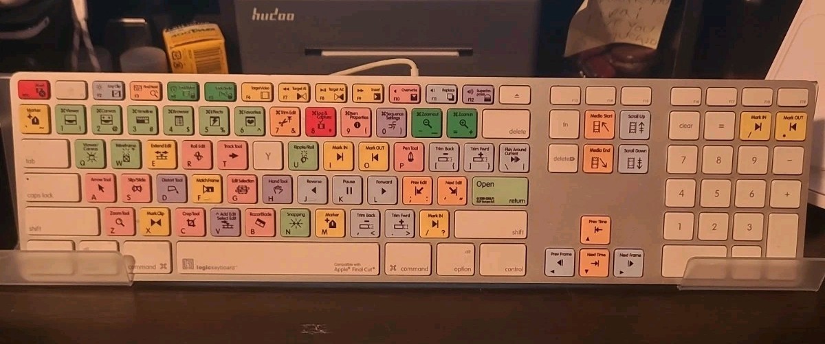 LogicKeyboard Pro Line, Adobe Premiere Pro Apple Thin Aluminum Model A1243