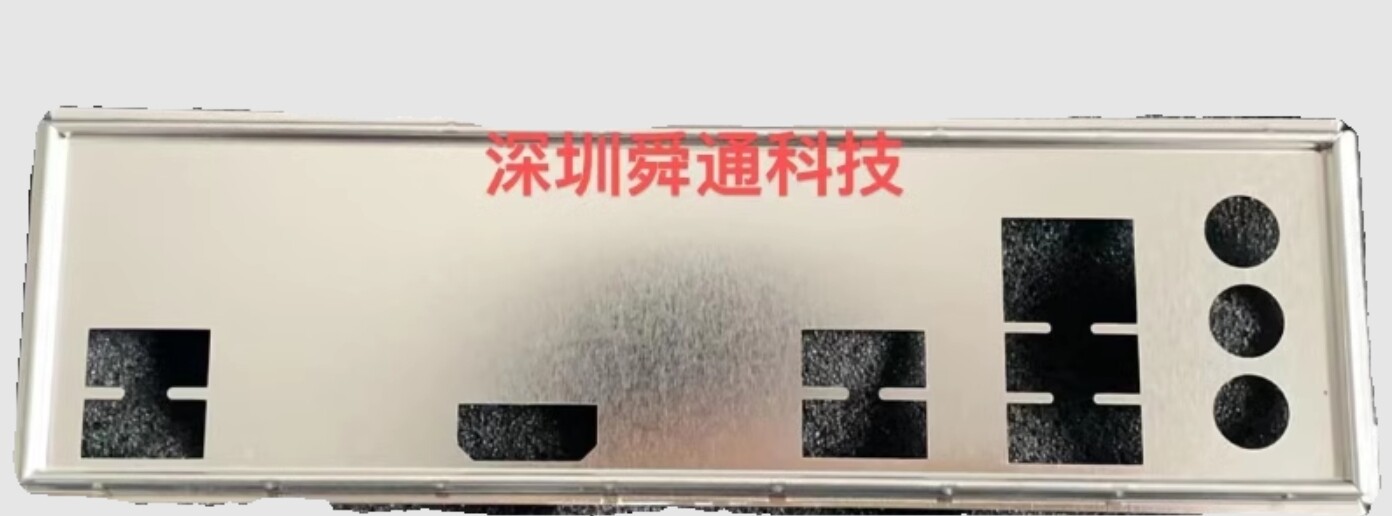 For GIGABYTE H470M-K IO I/O Shield Back Plate BackPlate Stainless Steel