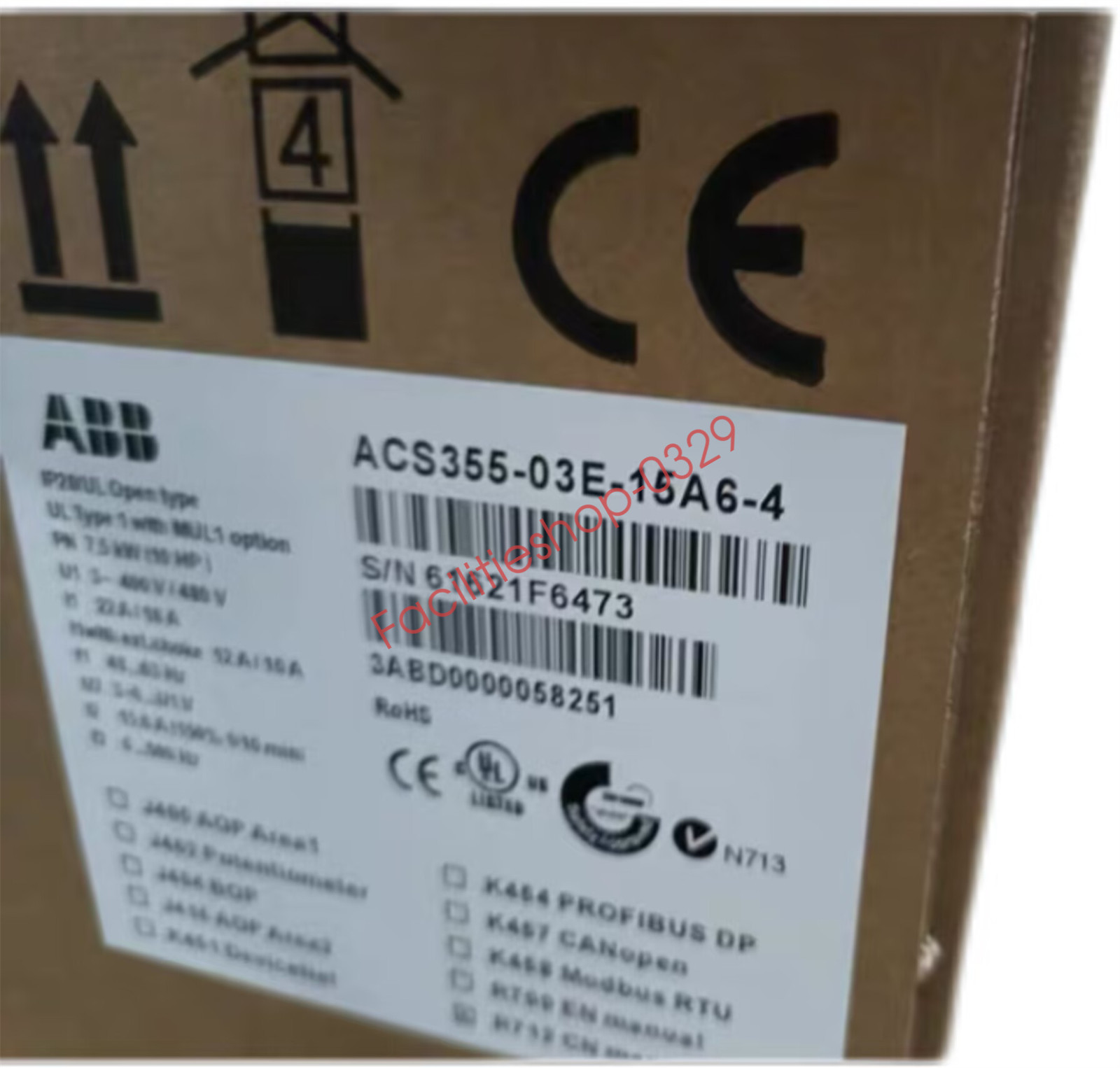1PC NEW ACS355-03E-15A6-4 Variable Frequency Drive fast shipping DHL/FedEx