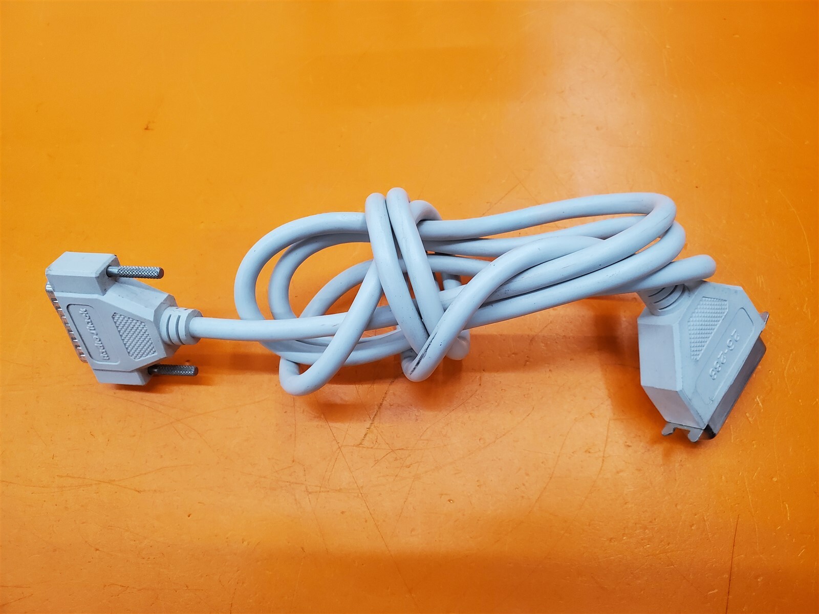 ⭐️⭐️⭐️⭐️⭐️ Genuine Radio Shack 6ft White Parallel Cable 26-288