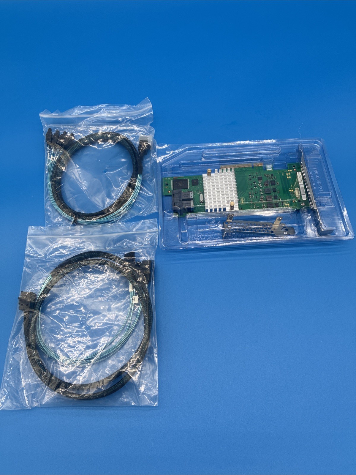 SAS HBA Card Compatible with LSI 9211-8i & 9300-8i IT Mode with SATA Cables | SA