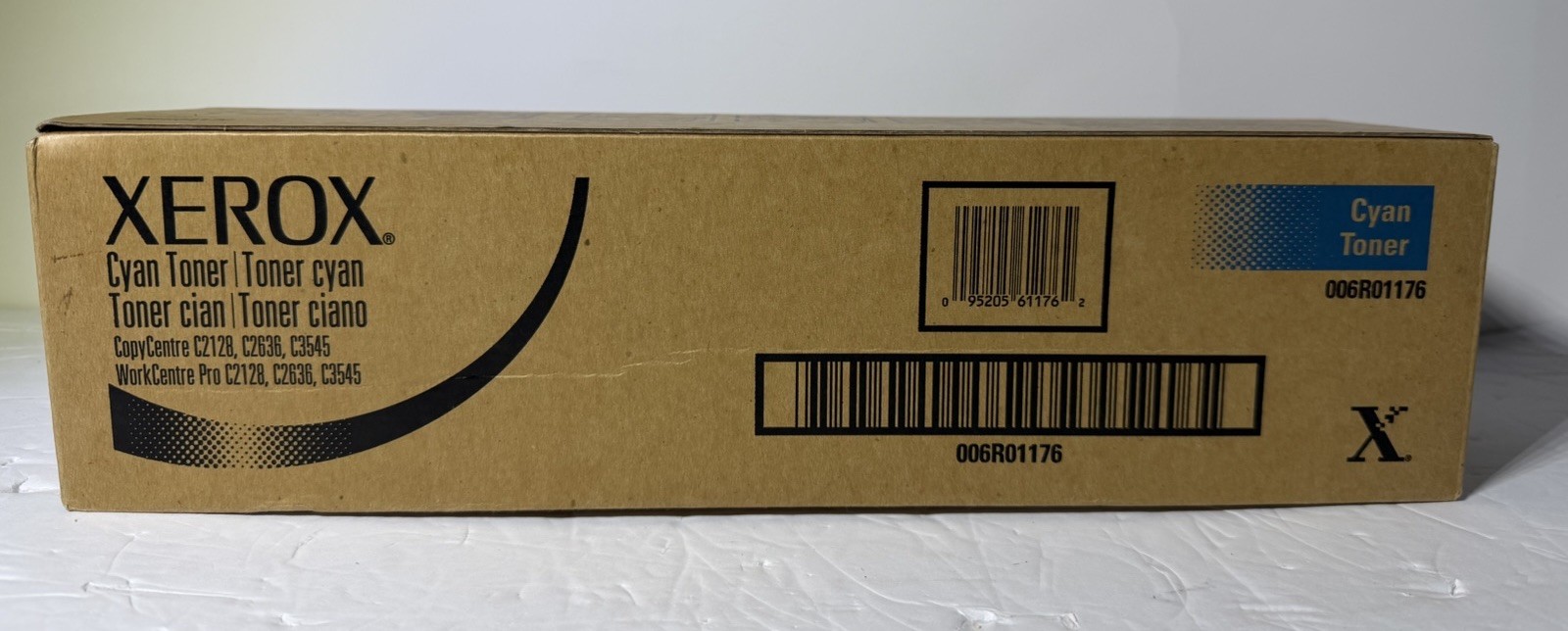 Xerox 006R01176 Cyan Toner Cartridge Copy/WorkCentre Genuine *BRAND NEW/SEALED*