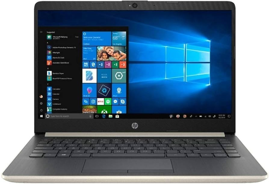 FOR PARTS HP Notebook 14-dq1037wm 14" Laptop Core i3-1005G1 8GB RAM 256GB SSD