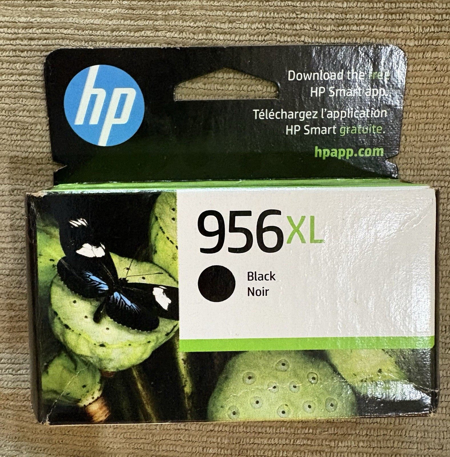 HP 956XL Black Ink Cartridge Compatible with HP Printers Exp 2018–2020 (x1)- NEW