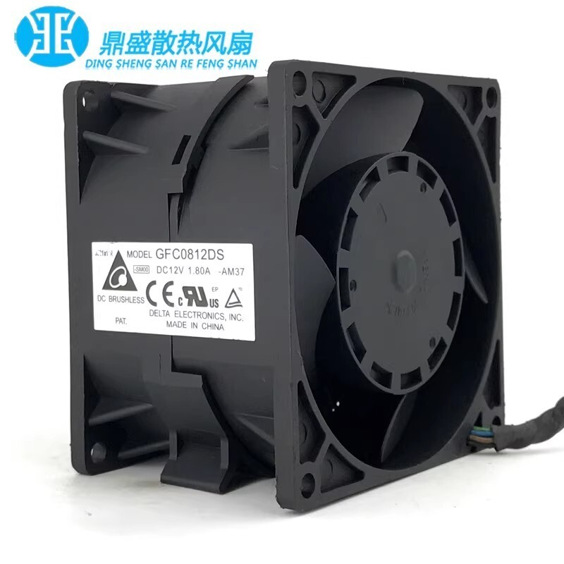 Delta GFC0812DS DC12V 1.80A 8CM Cooling Fan