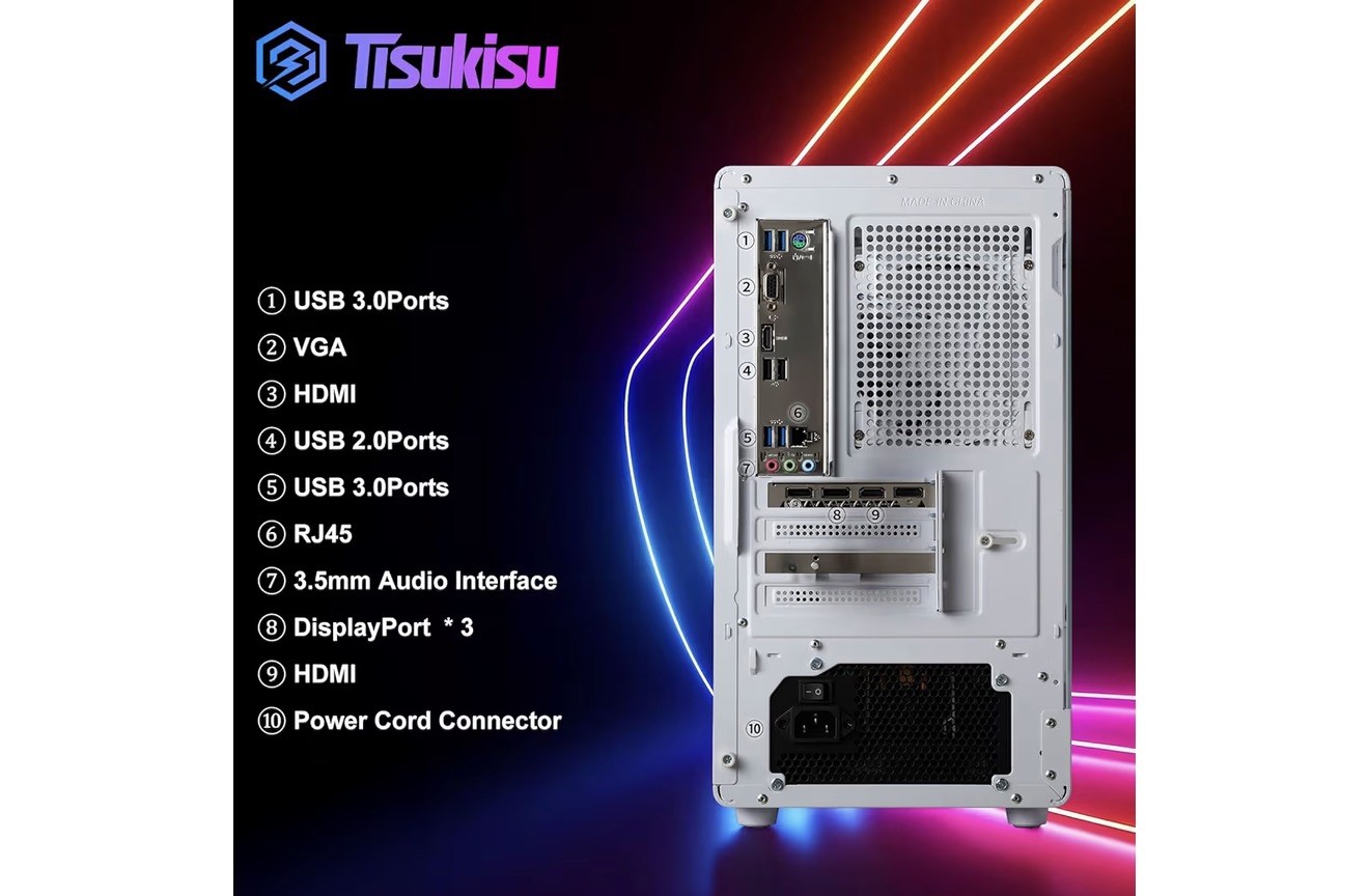 Prebuilt Gaming PC Desktop Computer