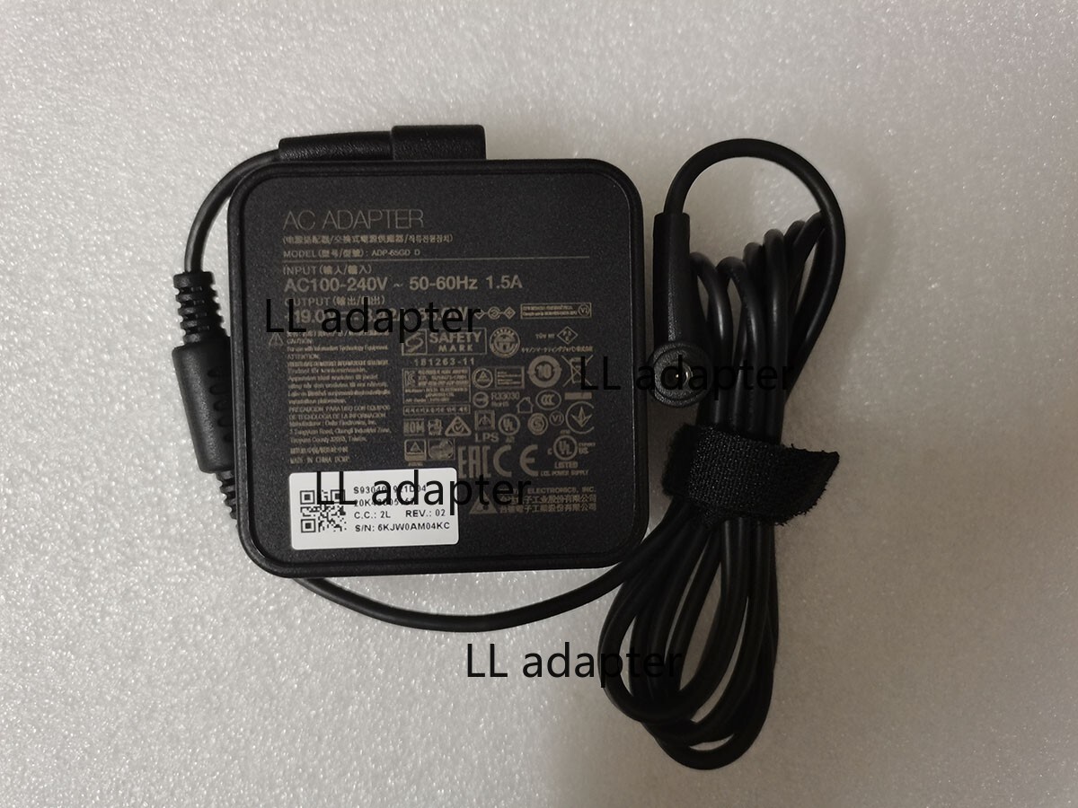 Original Delta/MSI 19V 3.42A ADP-65GD D For MSI Modern 14 C12M 65W 4.5mm adapter