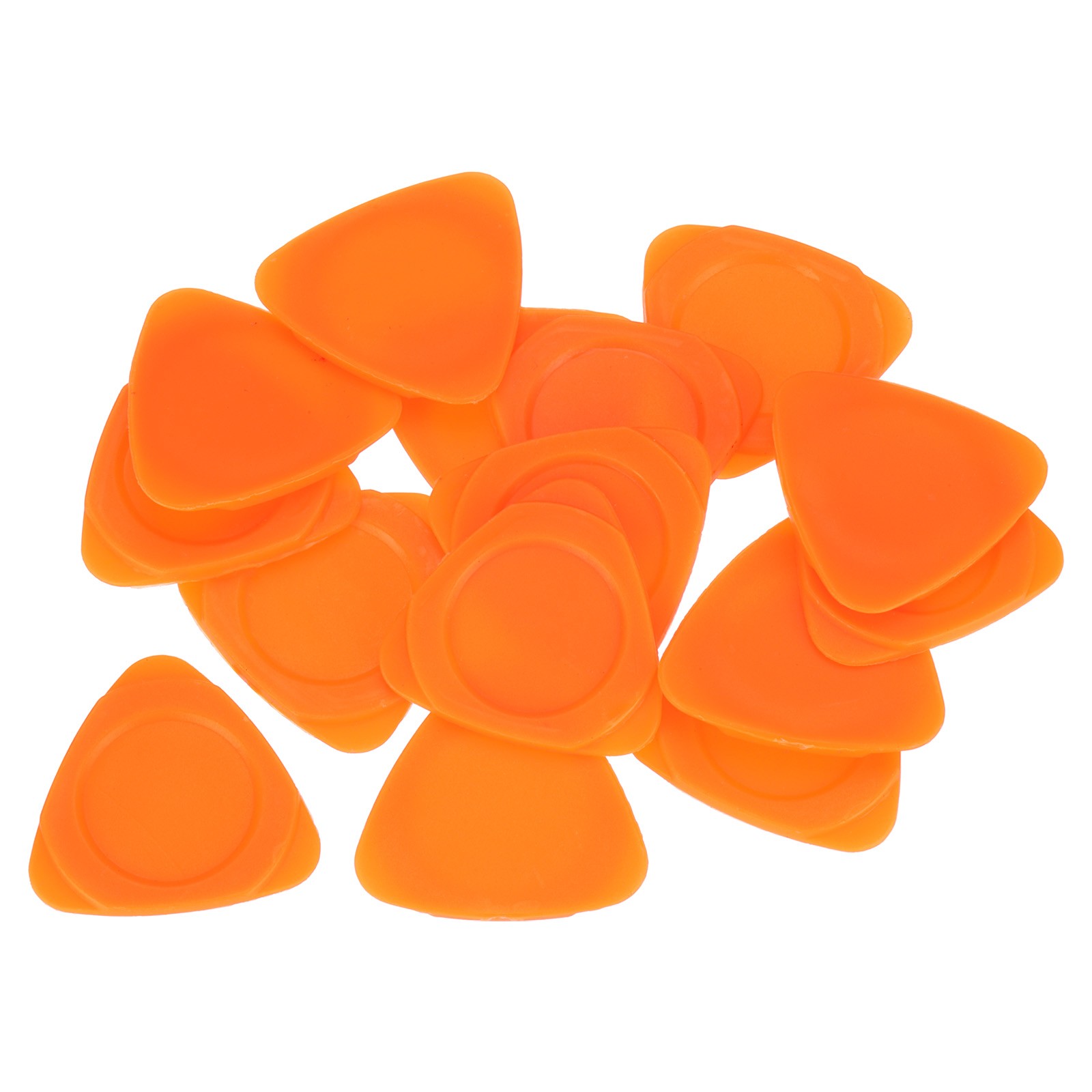25pcs Triangle Phone Pry Opening Tools Plastic Orange 2.5mm Thick