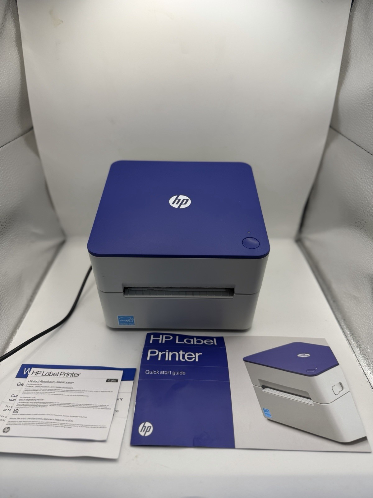 HP Label Printer HPKE200 4x6 Direct Thermal Shipping Label Printer 203 DPI USB