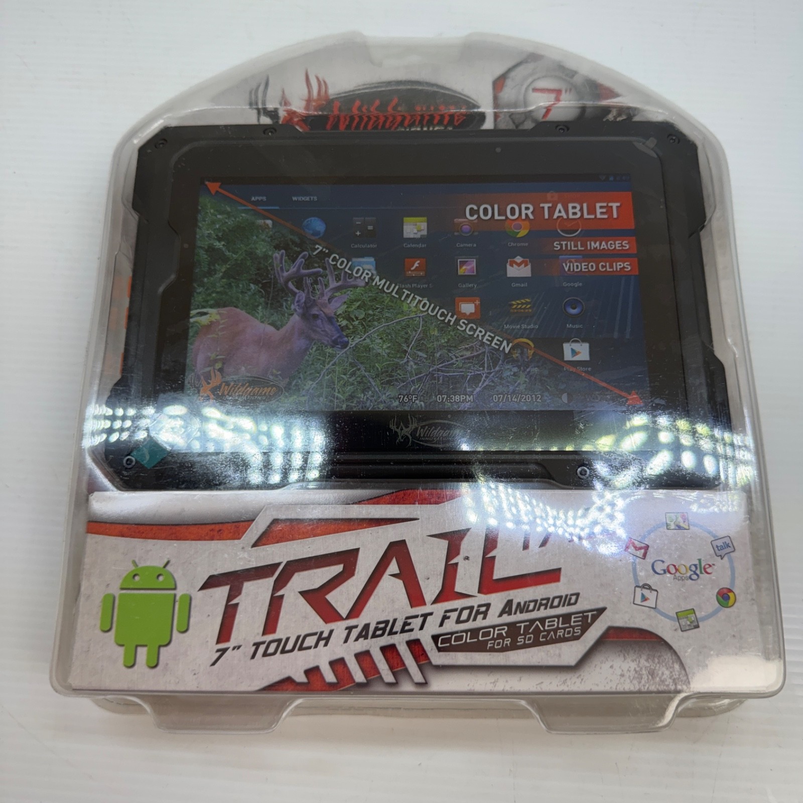 Wildgame Innovation 7-Inch HD Touchscreen Trail Pad Tablet Bundle