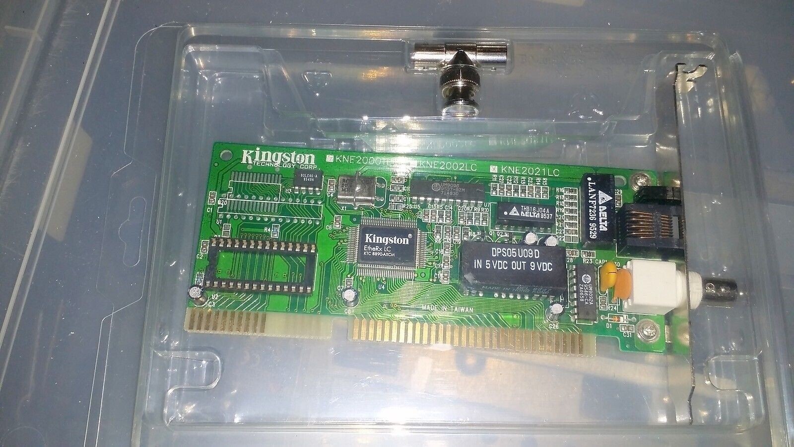 Kingston Ethernet Card with Coaxial Connector KNE2021LC