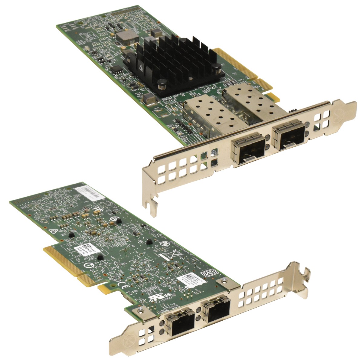 DELL BroadCom 57412 Network Card 2x10GbE Port PCIe 0GMW01 FP