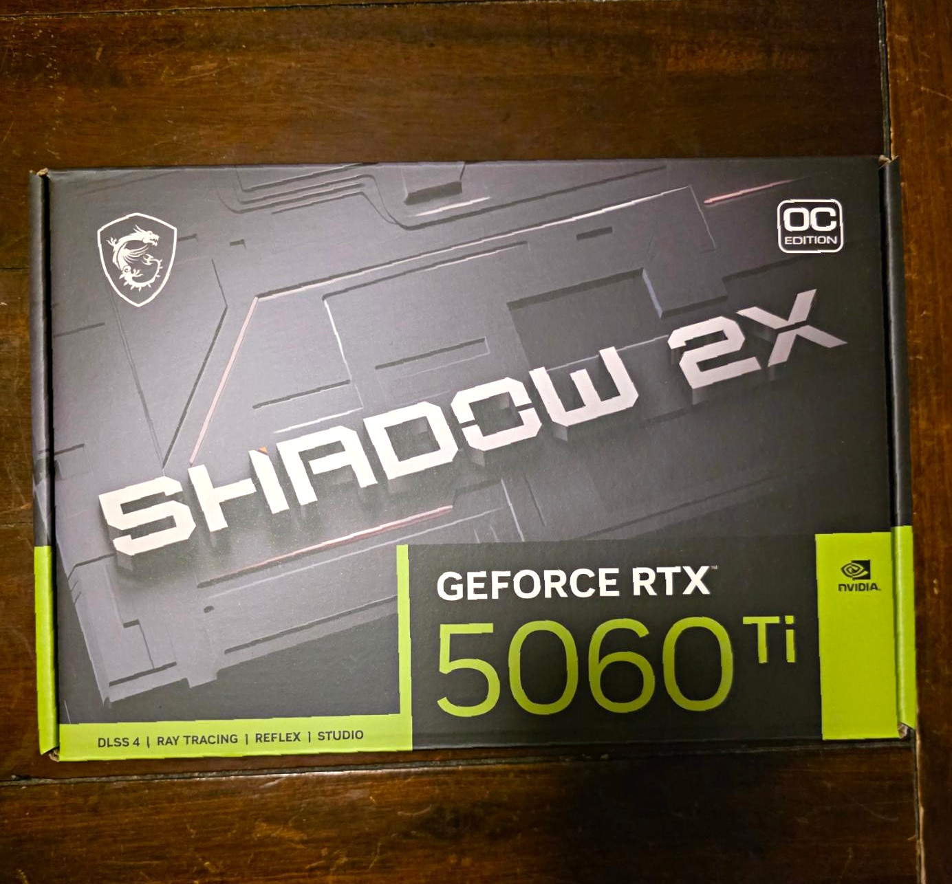 MSI NVIDIA GeForce RTX 5060 Ti Shadow 2X OC 16GB GDDR7 Graphics Card (see desc.)