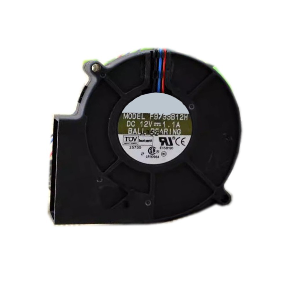 Cooling Fan For AVC F9733B12H DC12V 1.1A 9CM 3Lines 0PIN New