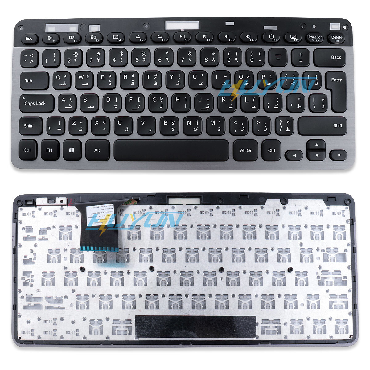 A full Set Replacement Keyboard keycaps for Logitech K810 Bluetooth Illuminated 