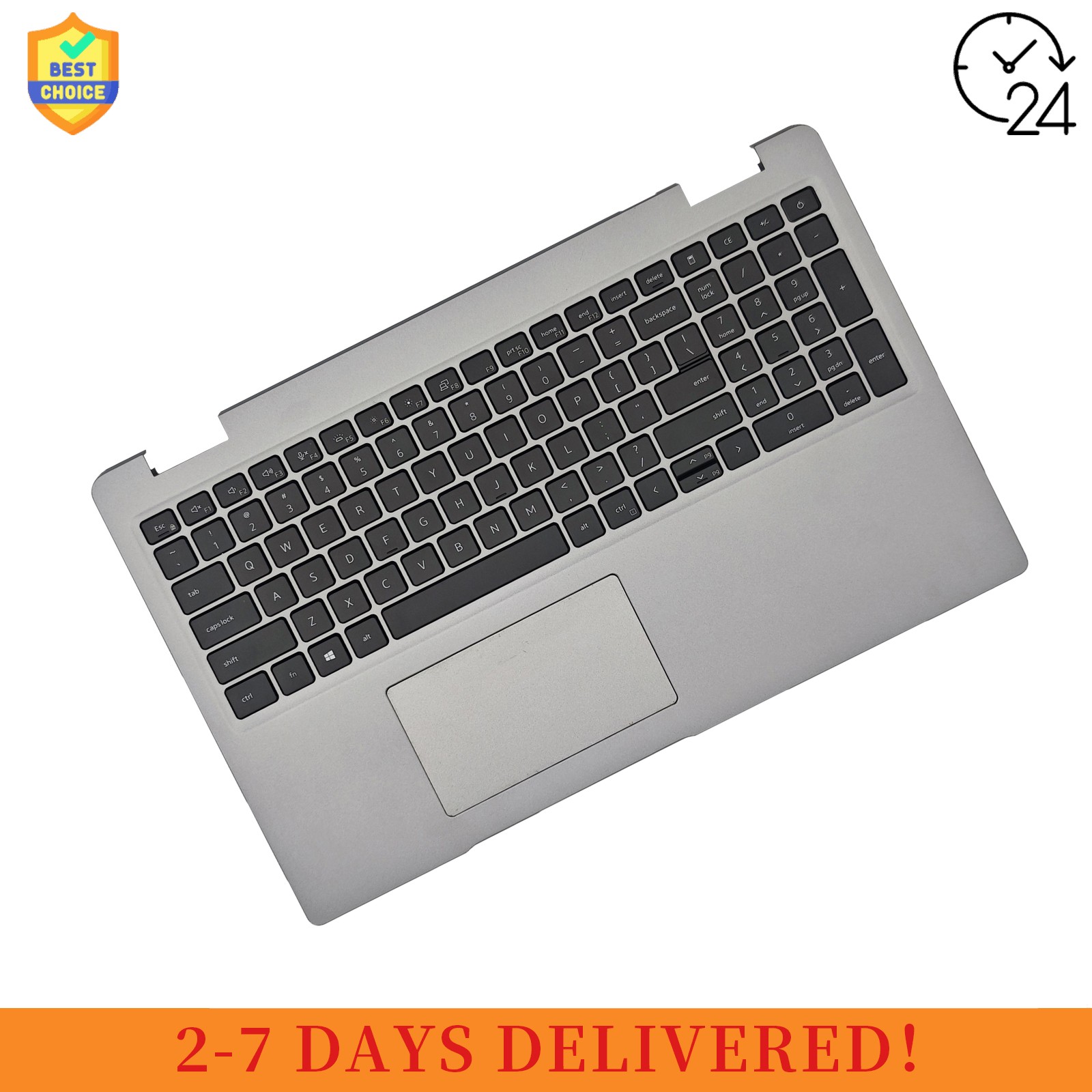 New Palmrest Backlit Touchpad keyboard For Dell Latitude 5520 E5520 073N6X 73N6X