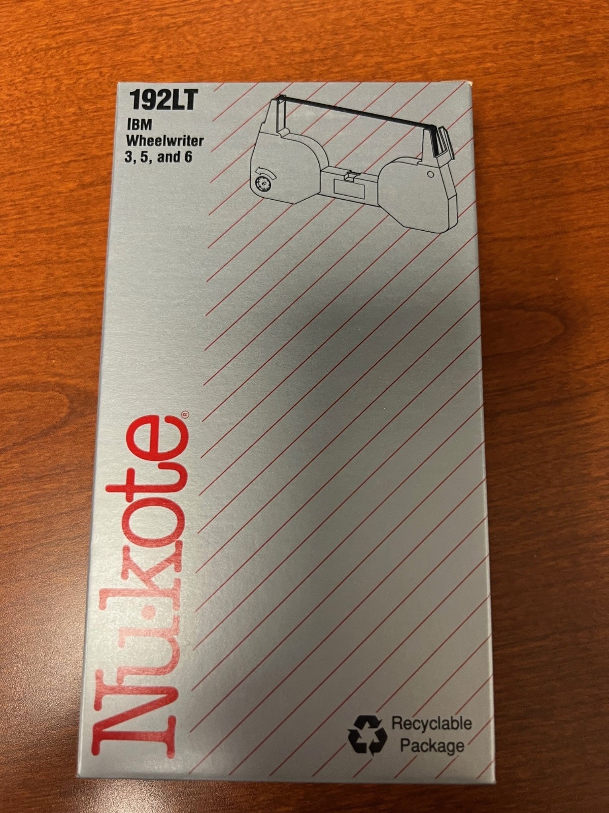 Nukote 192LT - IBM Wheelwriter 3 5 6 - Replacement Tape #1337765 - New