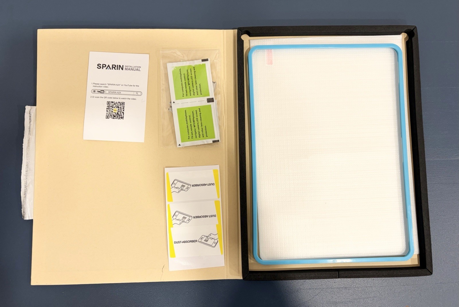 SPARIN 1 Pack Screen Protector for iPad Air 11-inch M3 2025 & M2 2024