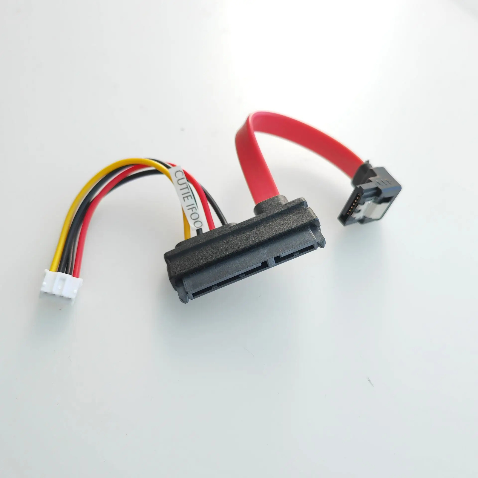 7P SATA DATA + 2.0mm 4Pin Power Combo 7+15 P 22P SATA CD/DVD HD Hard Disk Cable