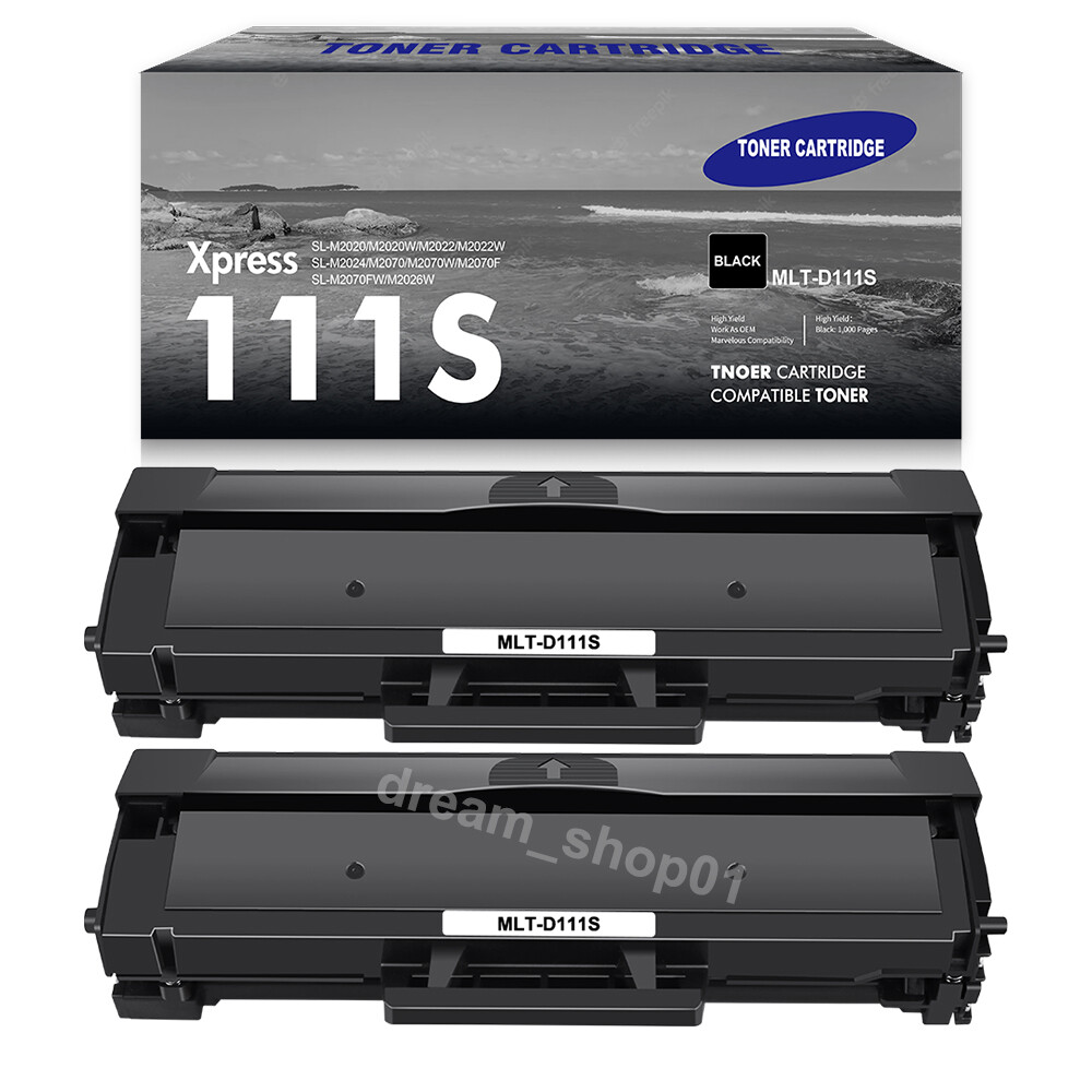 MLT-D111S 111S Toner Replacement for Samsung Xpress M2020W M2024W M2070 lot