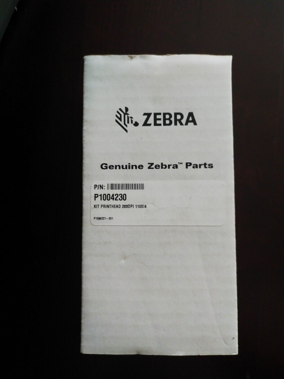 New Zebra 110Xi4 Printhead 203dpi - Part# P1004230 - Barcode Label Printer
