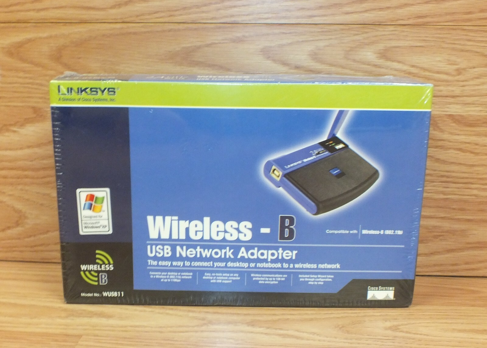 Linksys / Cisco WUSB11 Wireless-B USB Network Adapter **New In The Box** 