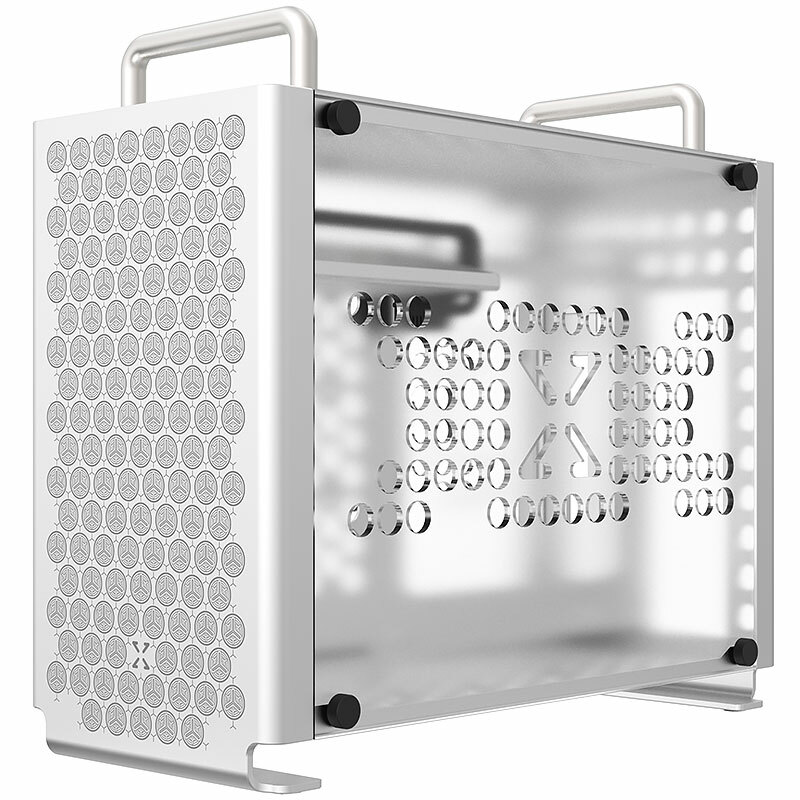 Zen Zone Art World B2 Mini ITX Computer Case PC Aluminum Acrylic Side Cooling 