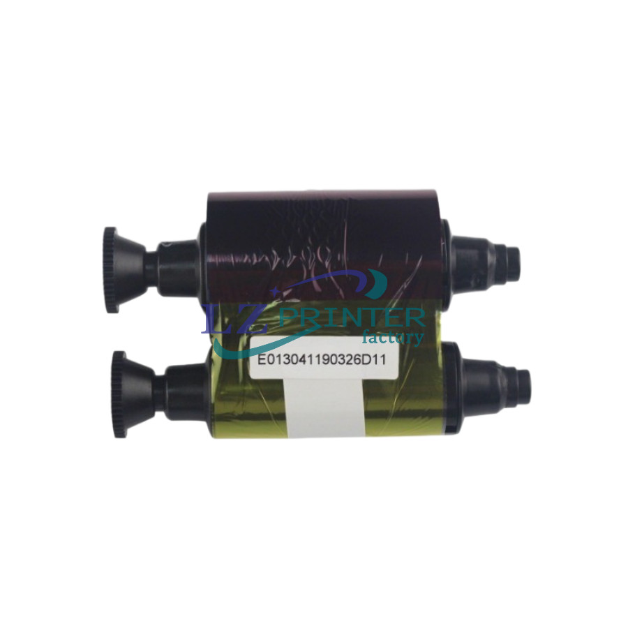 YMCKO R3011 Color Ribbon For Evolis Pebble Series Dualys 3 Securion-200 Prints