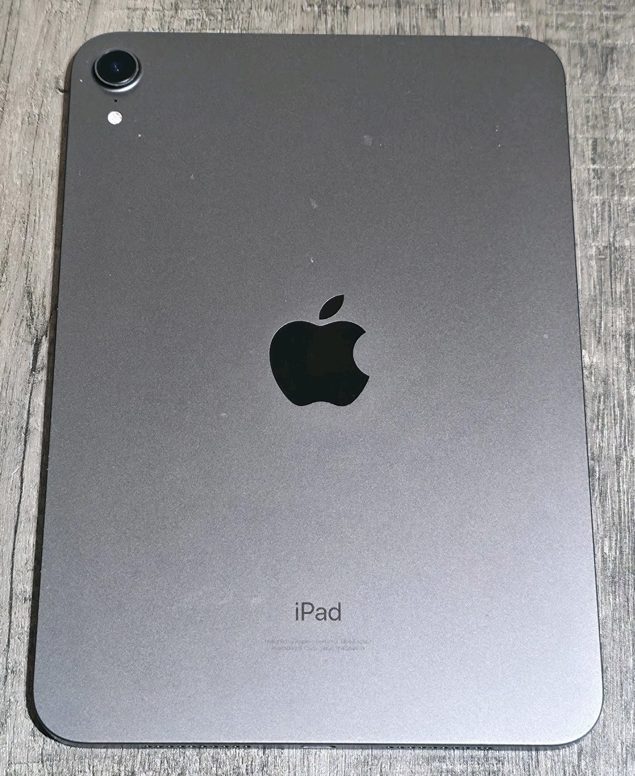 OEM Original Apple iPad Mini 6th WiFi A2567 Back Housing Battery Gray