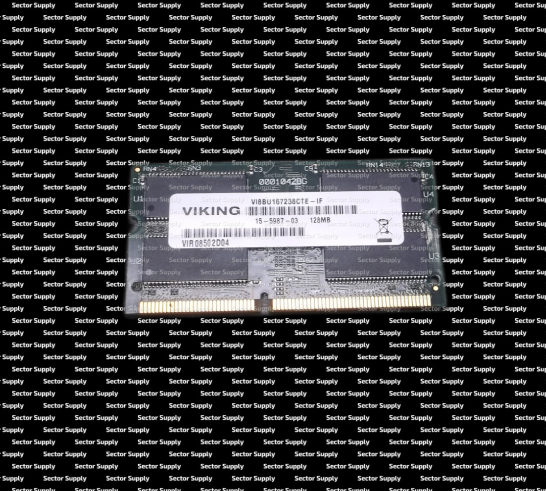 15-5987-03  VIKING INDUSTRIES CISCO 128MB MEMORY 133MHz SODIMM 144 SDRAM ECC