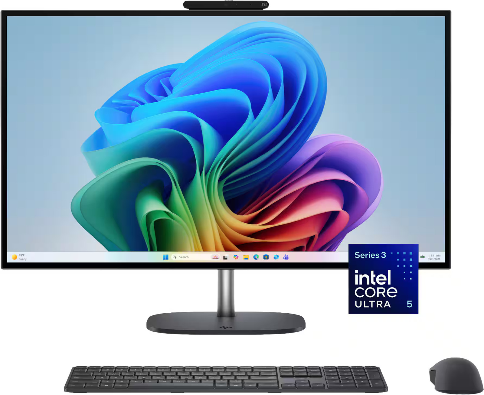 HP - OmniStudio X 27" QHD All-in-One w/ Adjustable Height - Intel Core Ultra ...