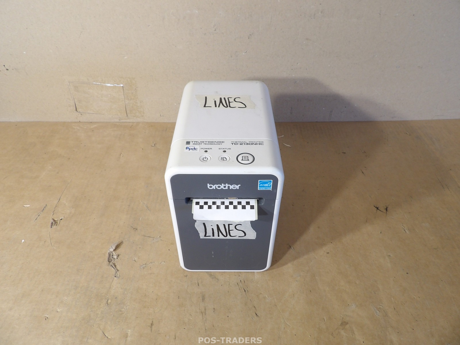 Brother TD-2130NHC Direct Thermal Label Printer 300 dpi LAN USB - PRINTS LINES