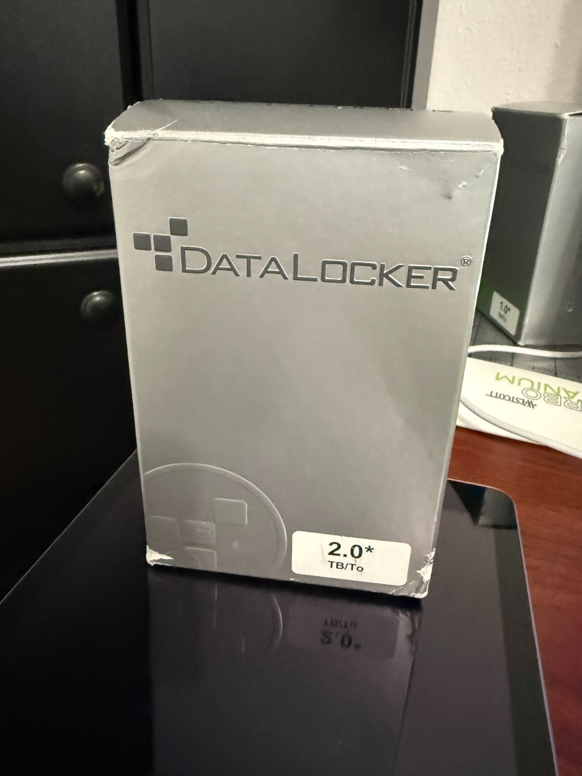 DataLocker DL4 FE 2 TB Portable Hard Drive - External - TAA Compliant